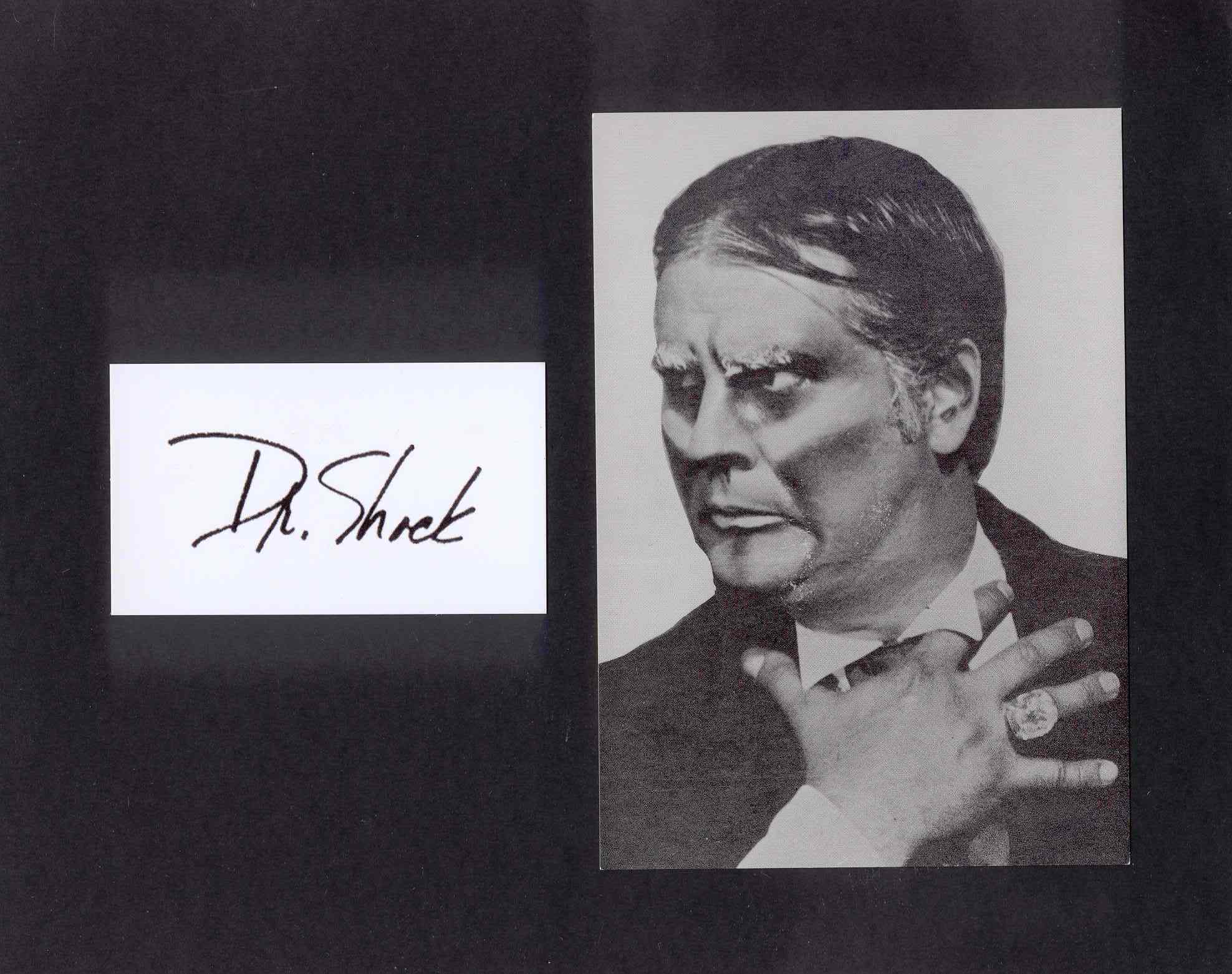 Dr.Shock Signature Photo